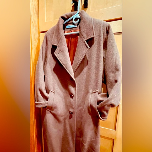 Larry Levine Jackets & Blazers - Vintage Larry Levine wool coat size 12